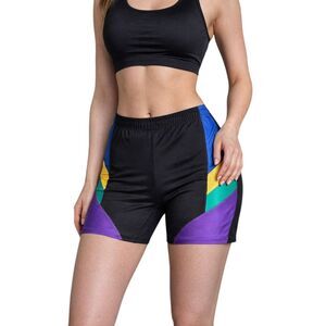 Pro Spirit Athletic Compression Shorts Black Multicolor (Possible Medium/Large)